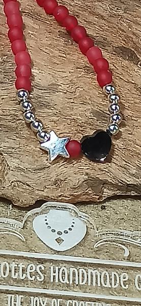 Halskette Black Love Detailansicht 3